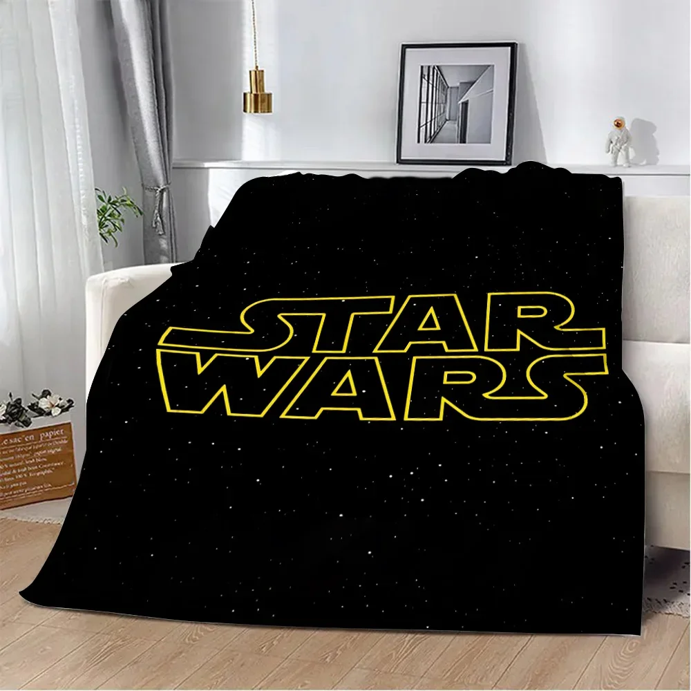 Cartoon W-Wars Anime S-Star Printed Blanket Picnic Blankets Warm Blanket Soft and Comfortable Blanket Home Travel Birthday Gift 3