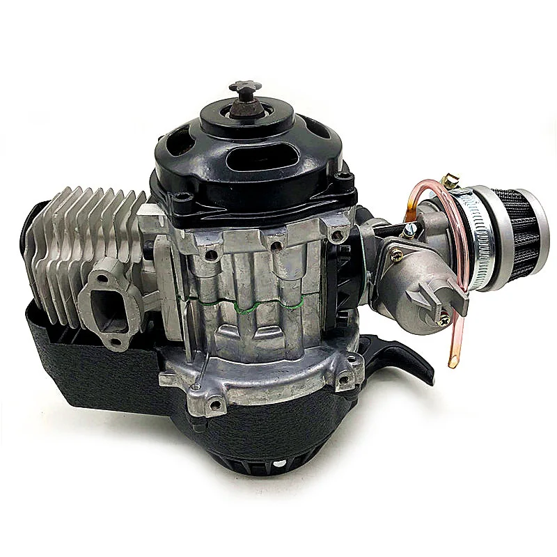 49cc 2-Takt-Motor Mit Pull-Start – Komplett Mit Zylinderkopf, Vergaser & Luftfilter Für Pocket Bikes, Mini Dirt Bikes & ATVs