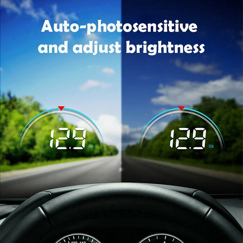 ڵ  ÷ HUD ڵ , ӵ, RPM, , ͸    , M8 OBD2