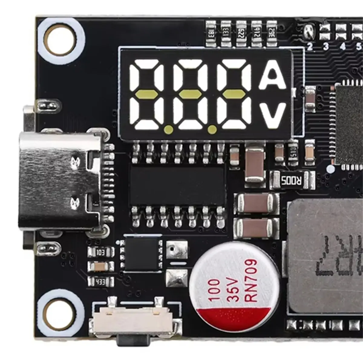 (선물 아이디어) 45W 2-6S 고속 충전 모바일 전원 모듈 PD QC 급속 충전기 DIY 회로 기판은 리튬 배터리 Type-C를 지원합니다.