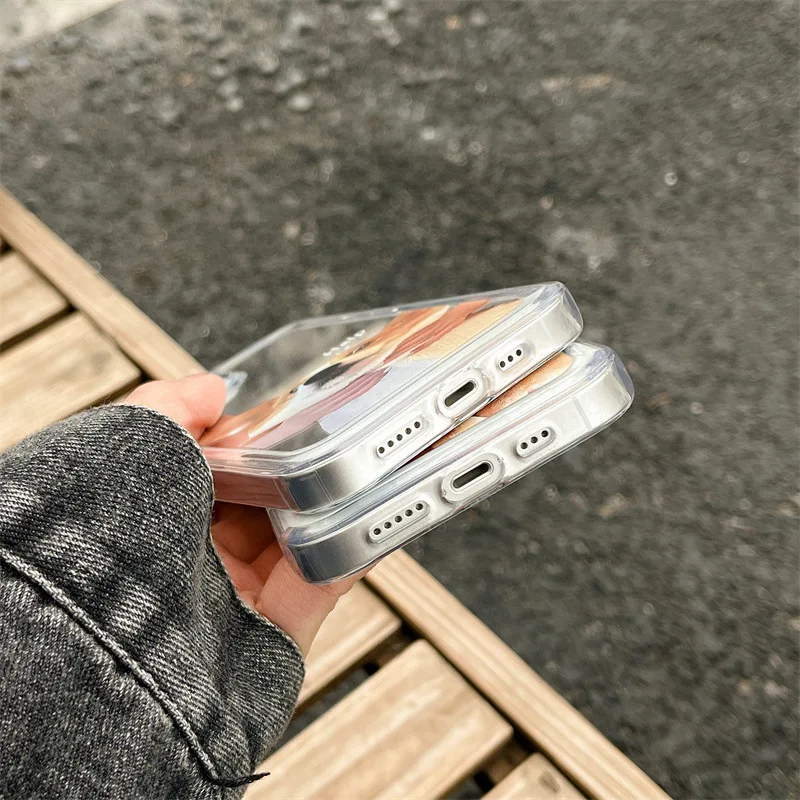 For iPhone 14Promax 2023 New Ins Net Red Funny Cute Dog Mirror Case 14Pro 13Promax 12 11