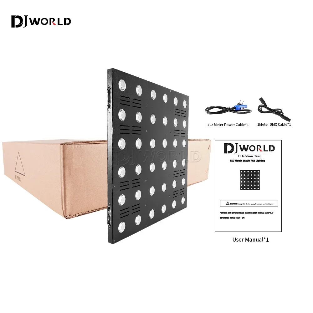 Рисунок 2 - DJworld 36x 9W светодиодный RGB матричная панель