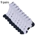 9 pairs white