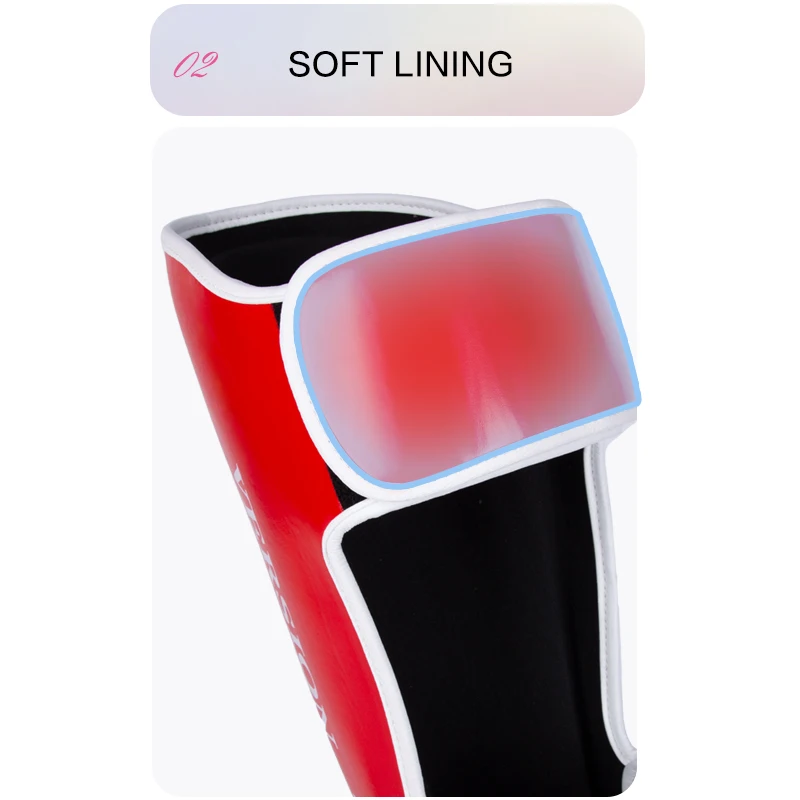 Sanda Fighting Thai Boxing Leg Protectors Foot Back Adult Children Female Male Ankle Tibial Plate Thickening Training Taekwondo