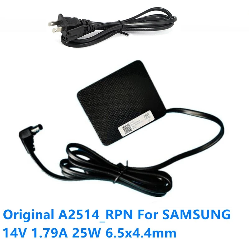 Original 14V 1.79A 25W AC Adapter Charger For SAMSUNG A2514_RPN BN44-00989A LCD Monitor Power Supply 25W power adapter