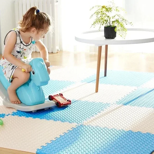 Puzzle de Sol pour Bébé, 8 à 16 Pièces, Tapis, Matelas, OligFoam, Couverture, Jouets, Polymères, 30x1cm 2