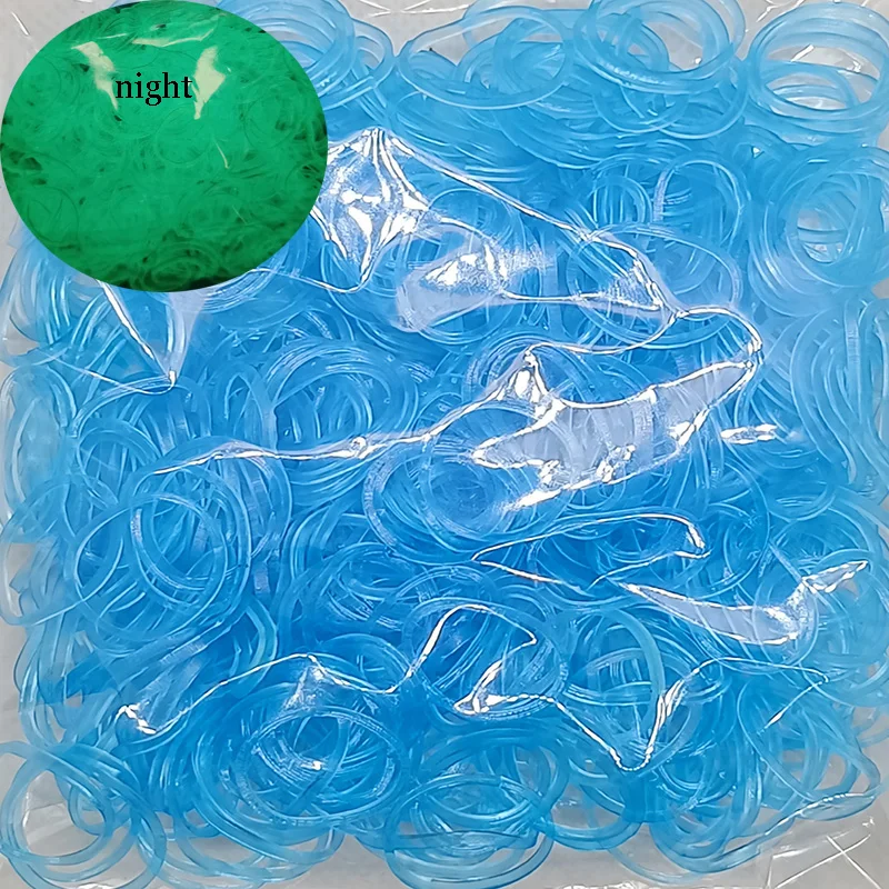 Transparent blue