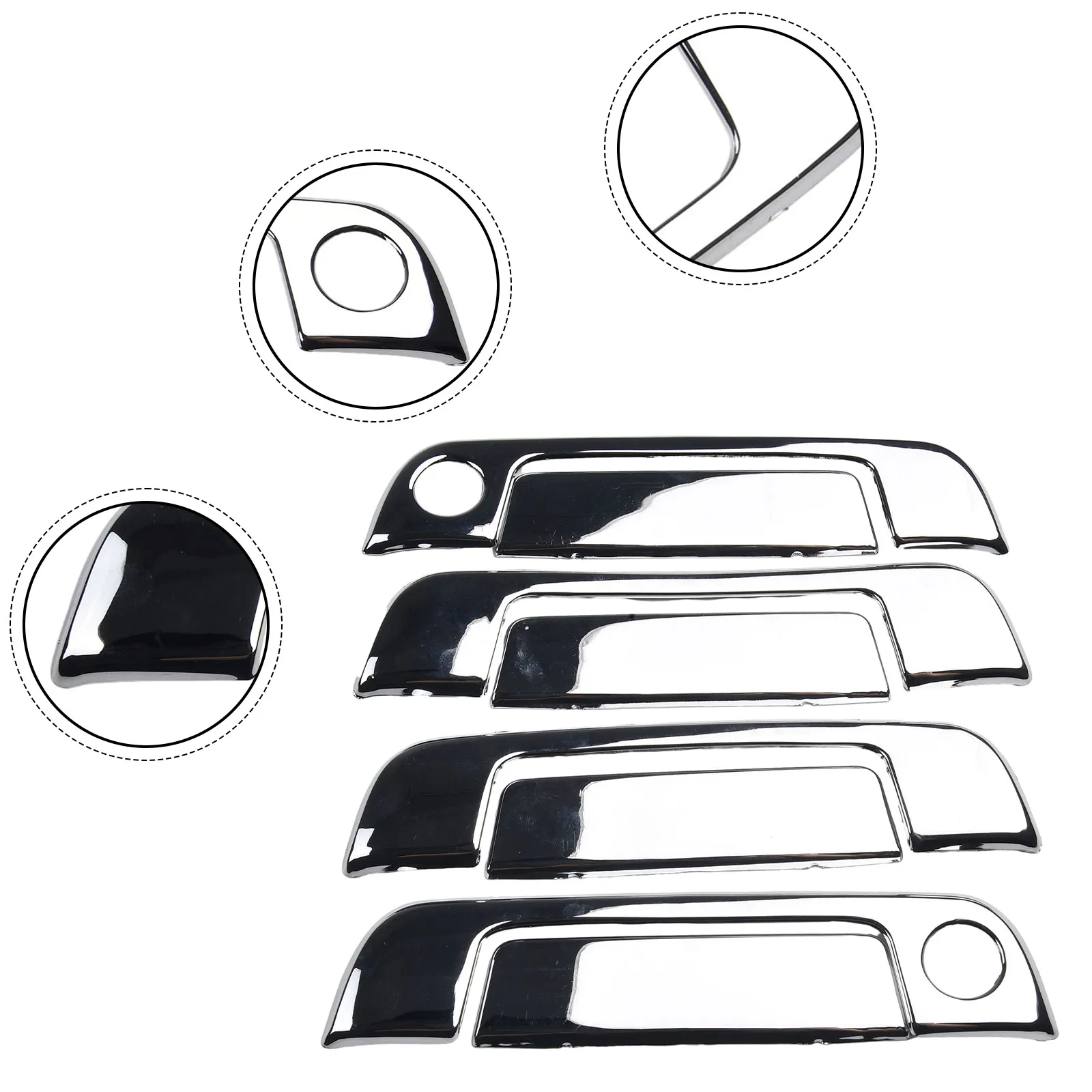 Per Bmw E36 3-Series Z3 M Coupe Roadster Chrome Side Door Handle Cover Trim Per E34 5-Series 2-Door Handle Cover