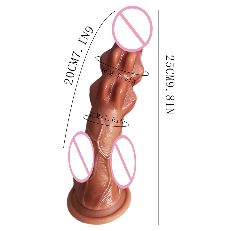 Realistic Dildo for Women Soft Silicone Penis Dick With Suction Cup Adult Vagina Anal Plug Sex Toys for Female Masturbators
