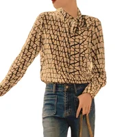 Mode femmes Blouses nouveauté dames dessus de chemise Blusas Mujer 6