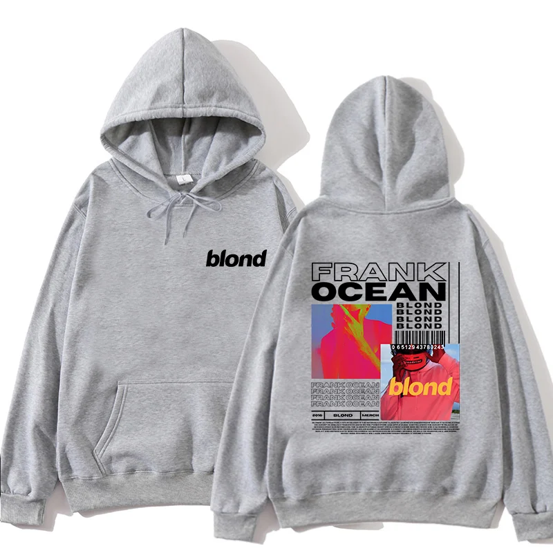 Frank Ocean Merch Sweatshirt Blonde Album Hoodie Men Hip Hop