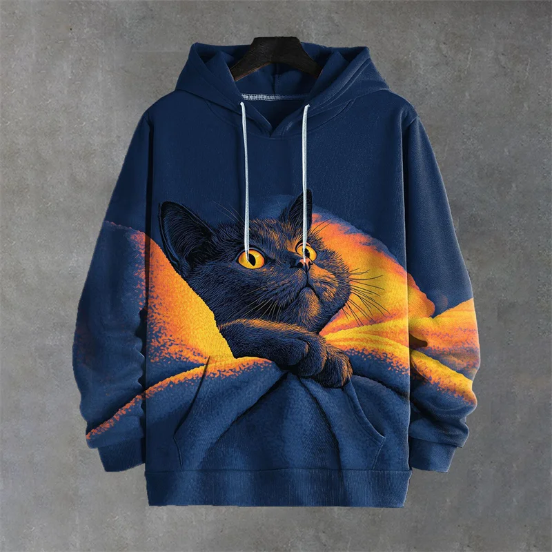Funny Animal 3D Print Hoodie Sweatshirt