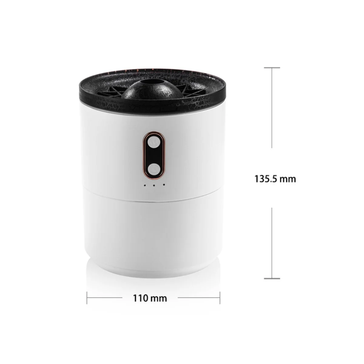 

Humidifier 450Ml Rechargeable Humidifiers 2- Modes Quiet Air Humidifier for Bedroom Home Baby Office