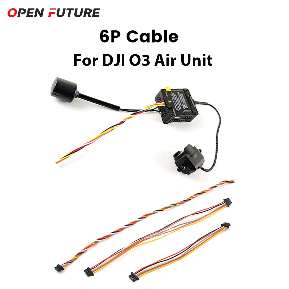 1PCS For DJI O3 Air Unit Flight Controller Direct Plug in 6P Flat