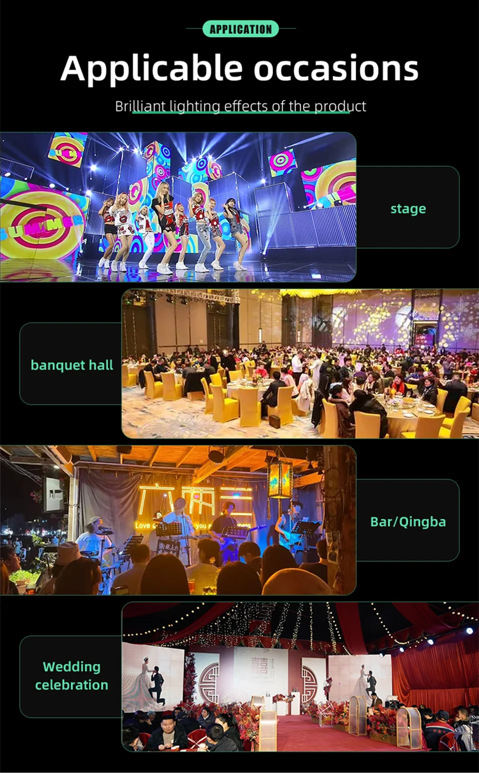 Led 150W Disco DJ Light Sharpy Beam Moving Head Light DMX Stage Beam Moving Head