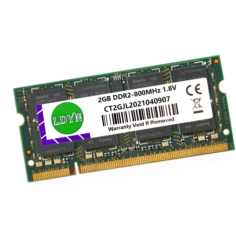 DDR2 2GB 4GB RAM sodimm Laptop Memory PC2-5300 6400 800MHZ 667mhz