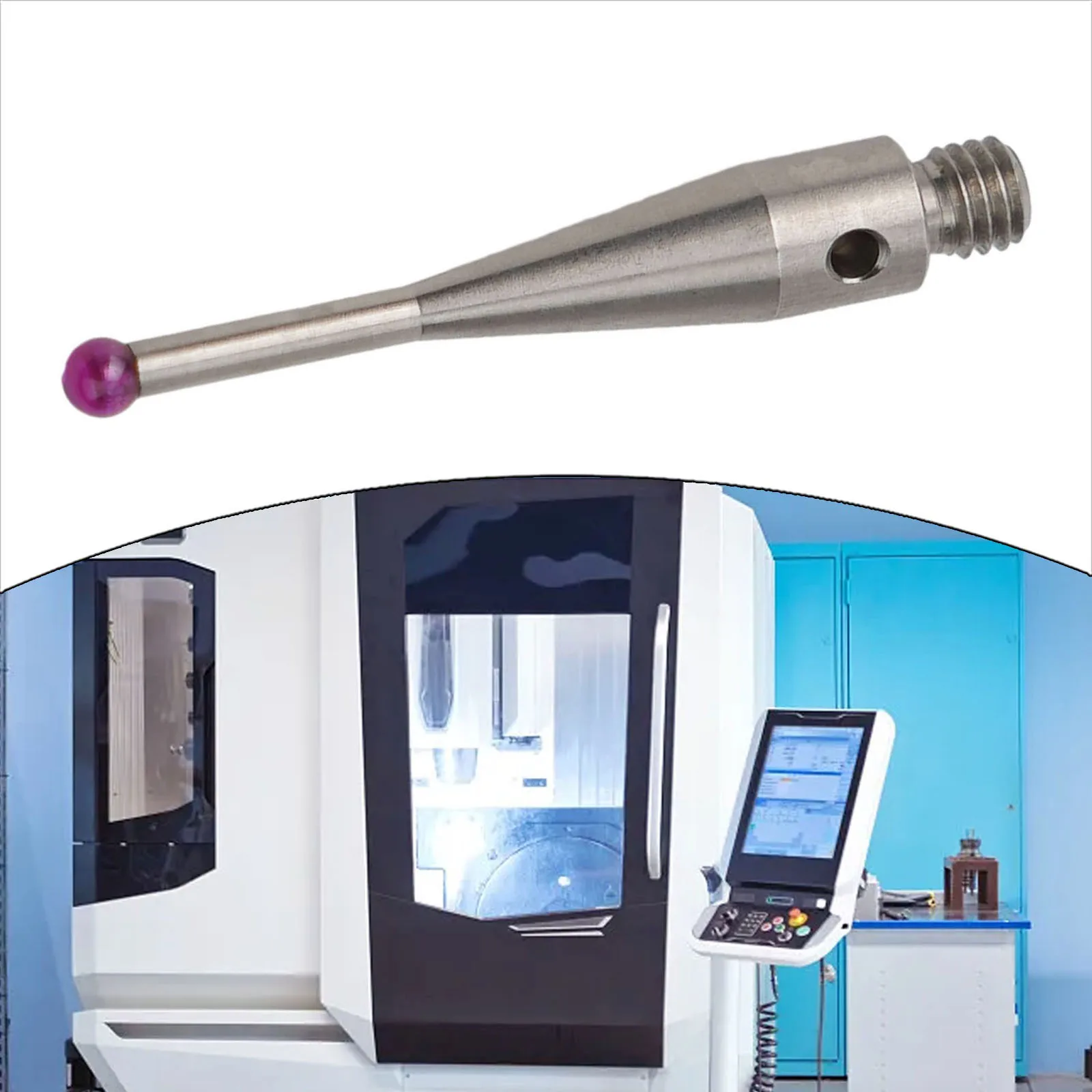 

1pcs A-5000-3552 CMM Styli M3 Thread Ø2.0mm Ball Tip Length 21mm For RENISHAW Contact Probe Manufacturing Metal Processing Tools