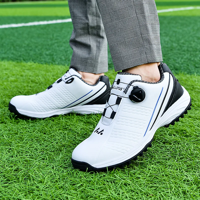 Men Golf Shoes Professional Golfer Sport Sneakers Mens Athletics Golf Turf Sneakers Grass Golfing Shoes Male Walking Sneakers 4