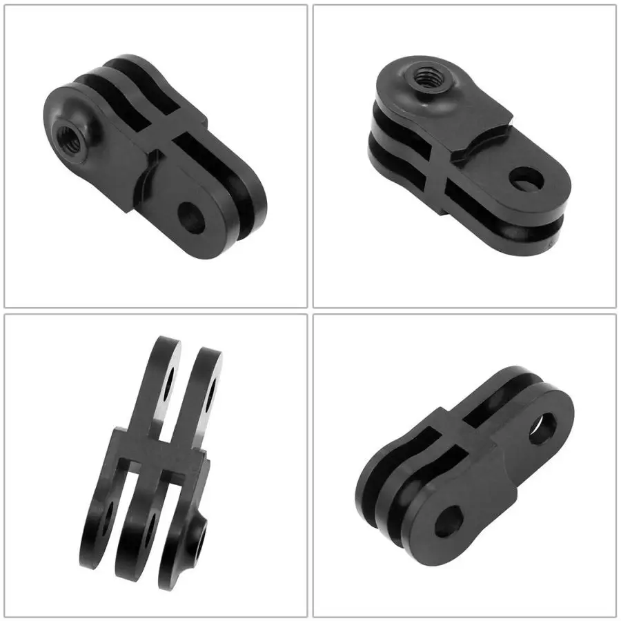 Aluminum Tripod Mount Extension Activity Connecter for 3-way Pivot Arm for GOPRO 13 12 Insta360 X4 X3 ONE R Osmo Action