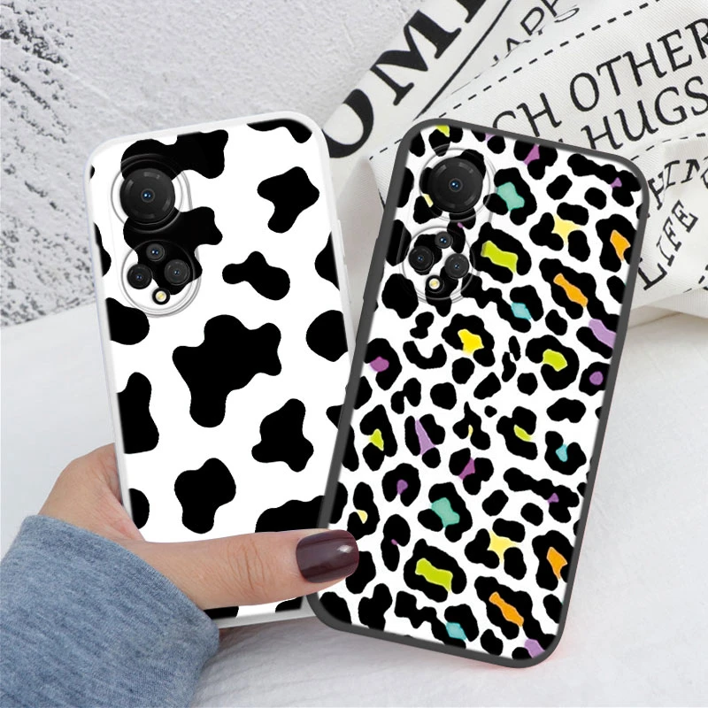 For Honor X7 6.74" Phone Case Fashion Leopard Print Back Cover Soft Silicone Shockproof Fundas For Honor x7 x 7 Coque Shell Bags 2