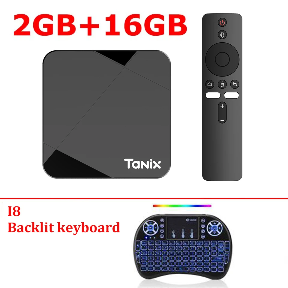 TANIX TX5 TV BOX Android 14 AV1 Amlogic S905Y5 4G 32G 64G 4K 3D