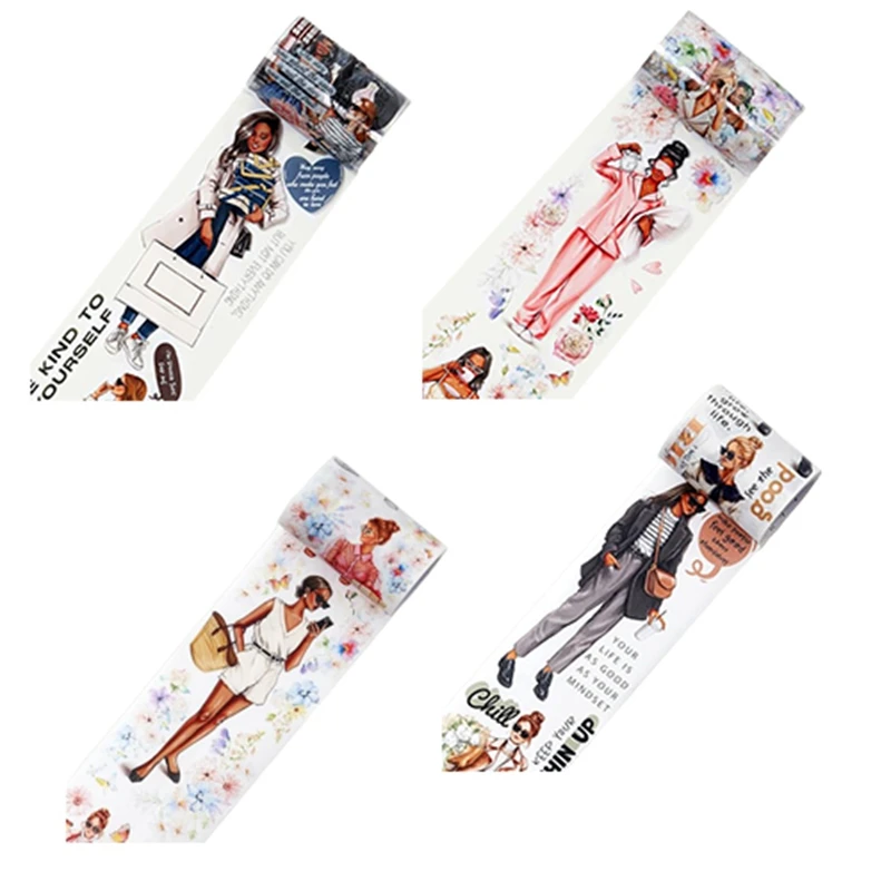 

Лента, один рулон, оригинальный дизайн, декоративный, прозрачный, прочный, легко устанавливается