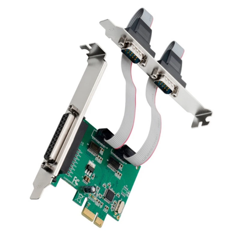 PCI-E 2S1P 직렬-병렬 조합 제어 카드 RS-232 및 LPT 인쇄 포트 확장 카드, CH382L 프린터 PC용