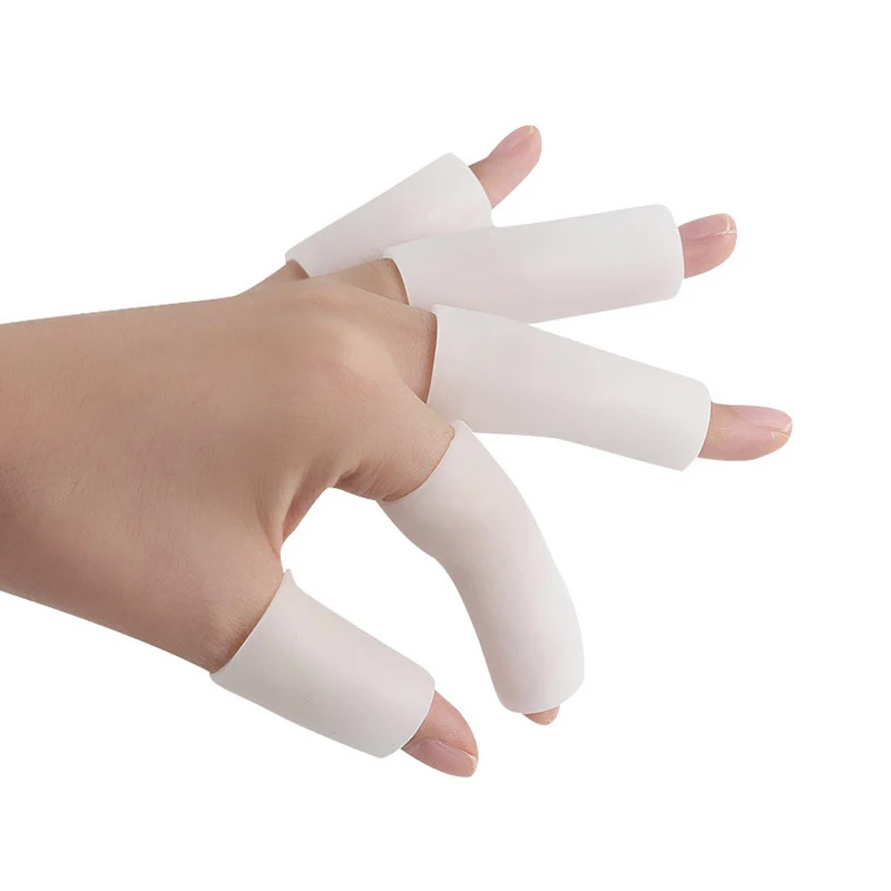 Silicone Finger Protector Sleeve Cover Anti-cut Heat Resistant