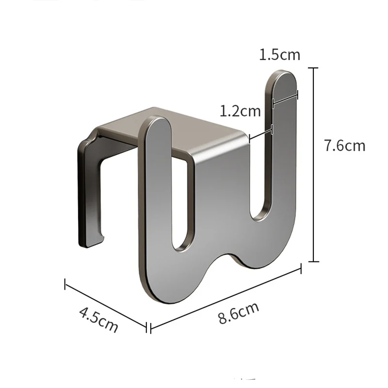 No Punching Bedroom Neat Storage Shoe Drying Slippers Rack Bathroom Rack Slipper Hook Toilet Drainage Rack Wall Mounted 6