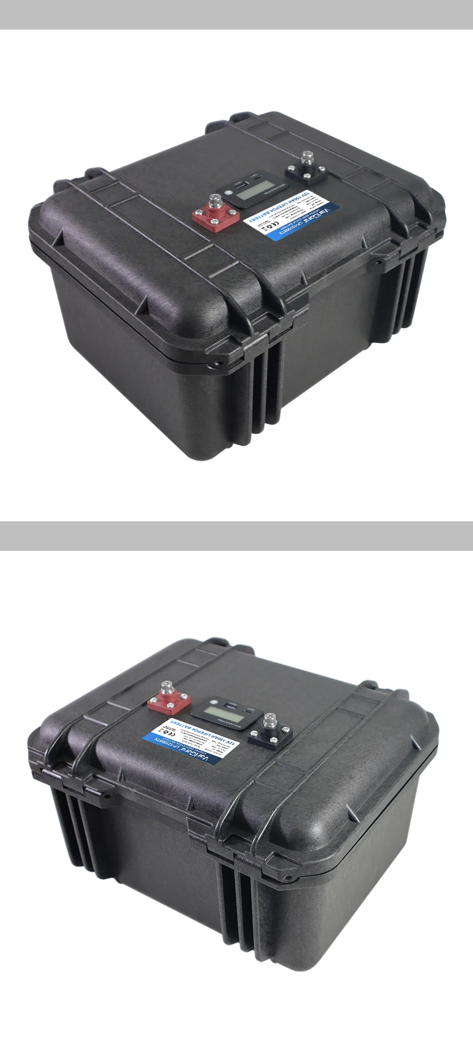 12v 150AH 100Ah LiFePO4 Battery 12.8v Multifunctional Portable suitcase for Sola