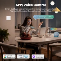 สวิตช์หรี่ไฟอัจฉริยะ AVATTO Tuya WiFi, สวิตช์หรี่ไฟแบบสัมผัส 1/2 ช่อง รองรับการปรับระดับความสว่างเป็นเปอร์เซ็นต์ รองรับ Alexa และ Google Home 4