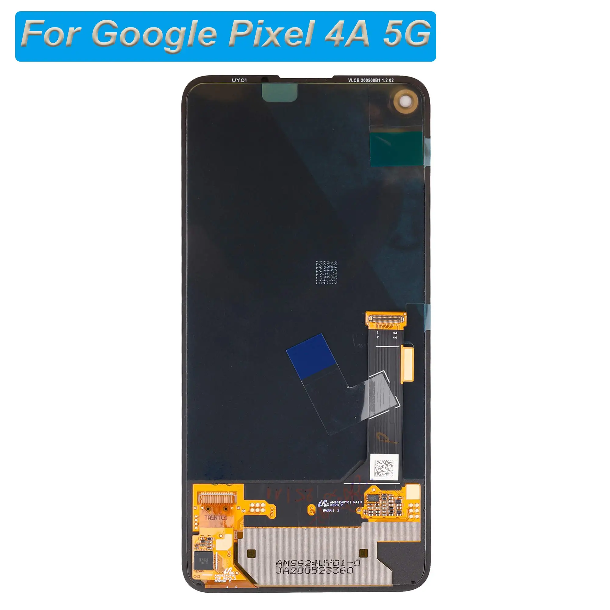 pixel 4a5g ディスプレイのみ pixel 4a5g ディスプレイのみ AMOLED For Google Pixel 4 4A4G