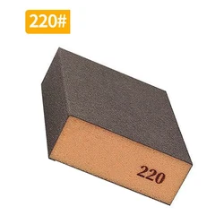 Versatile Washable Sanding Sponge Block for Polishing and Finishing (220Grit)