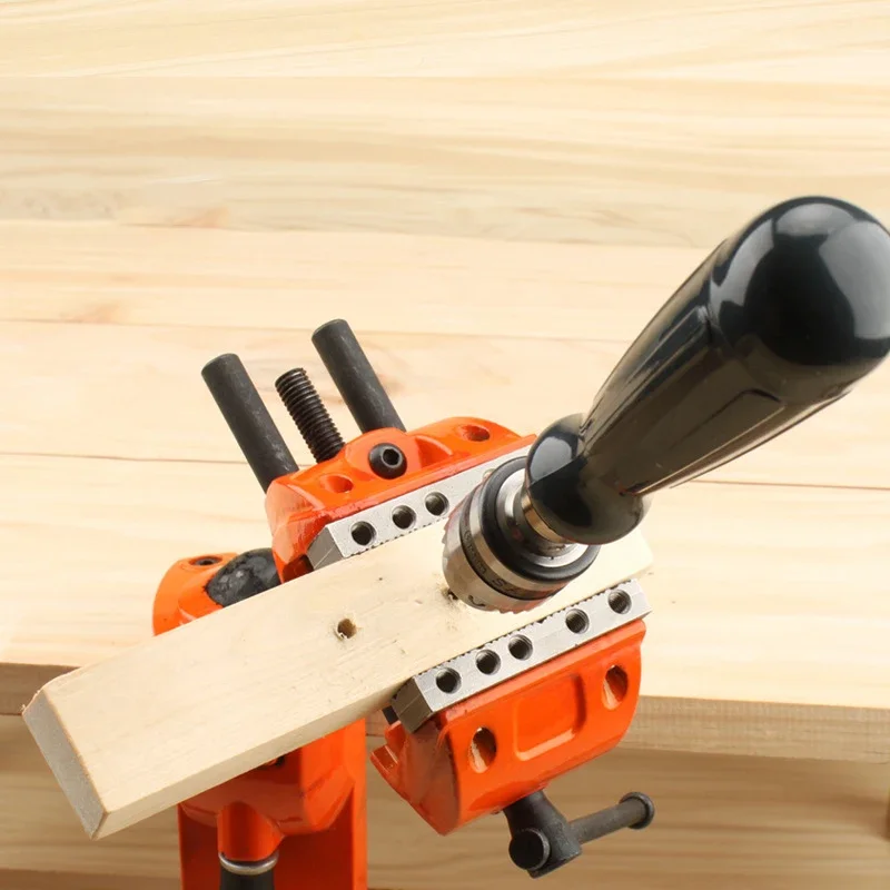 Drill Chuck Hand Drill With 1.5/2.0/3.0/4.0/5.0mm Bits Manual Drilling Tool Multifunction Hand Twist Drill Carpentry DIY Tool