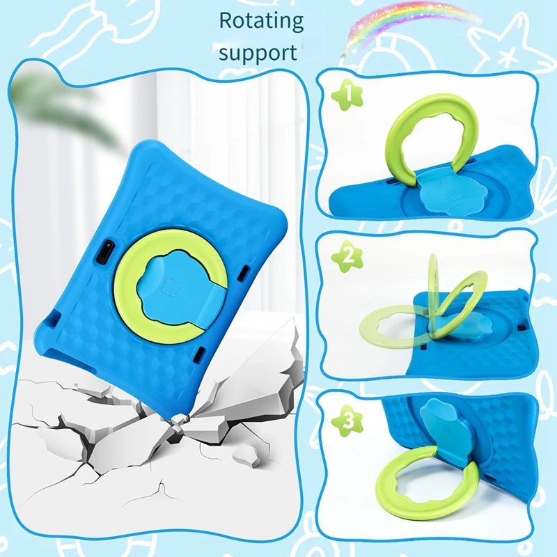 10 Inches Children Tablet For A133 Android 4+64G Smart Learning Machine With Parental Controls EVA Tablet 4