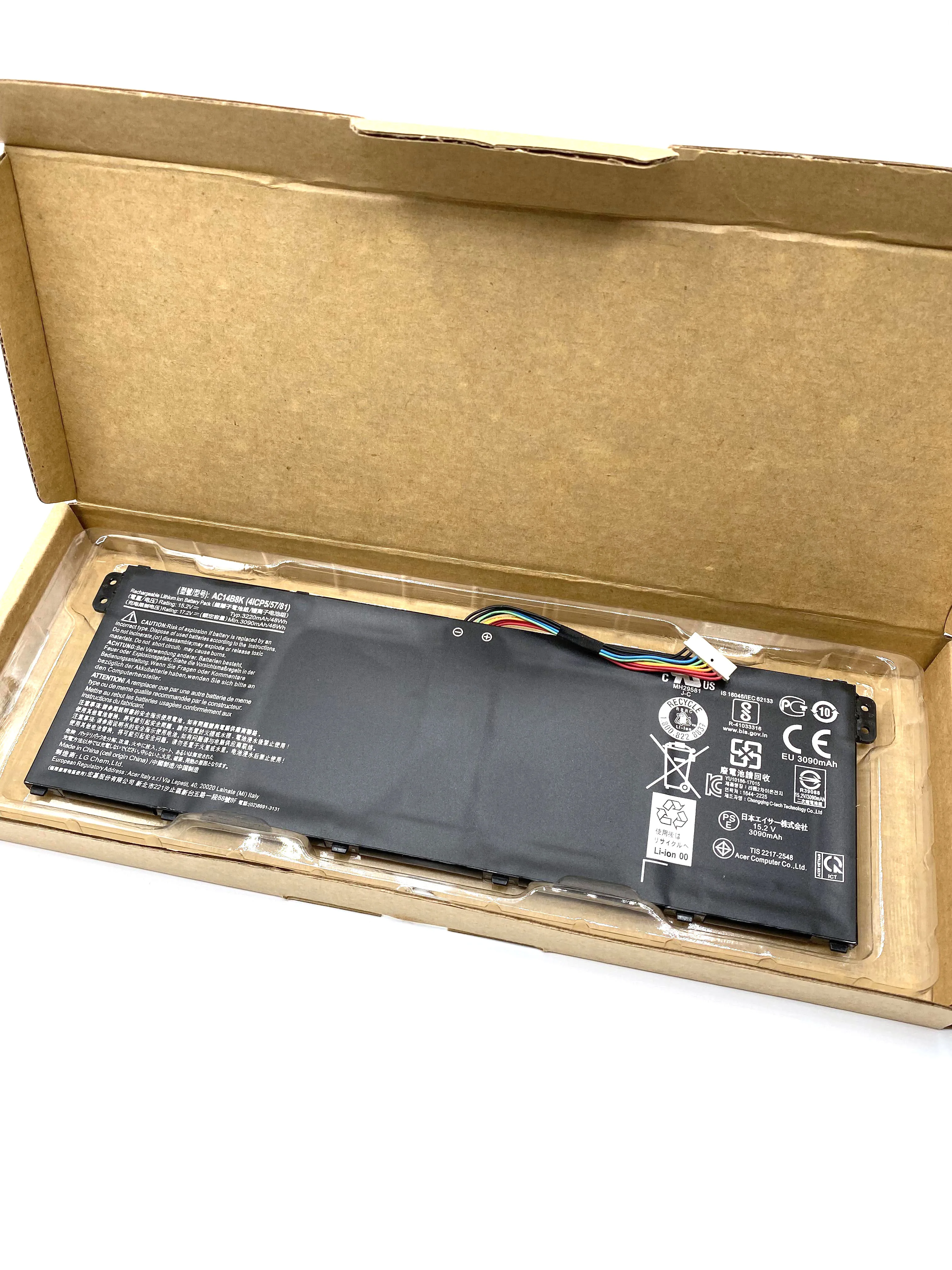 에이서 아스파이어 CB3-111 CB5-311 ES1-511 ES1-512 ES1-520 ES1-531ES1-731 E5-771G  V3-371 V3-111, AC14B8K 노트북 배터리, 신제품 - AliExpress