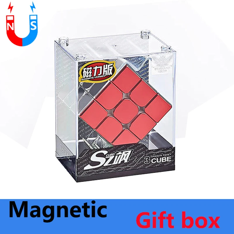 Cyclone Boy Electroplating Process Magnetic 3x3 Magic Cube