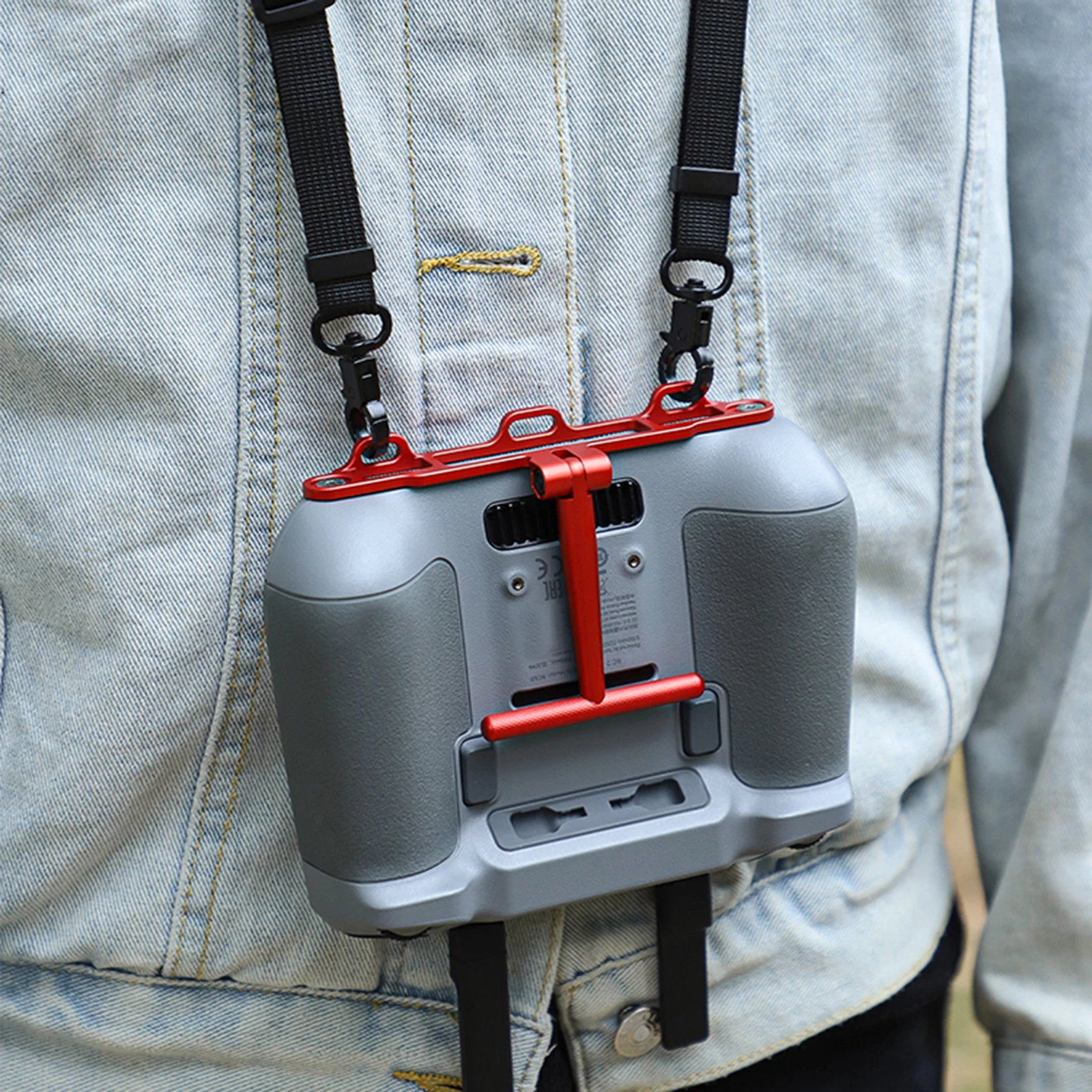 

Пульт дистанционного управления монтажная ручка кронштейн + шейный ремешок широкий ремешок с кольцевой пряжкой для DJI RC/DJI RC2