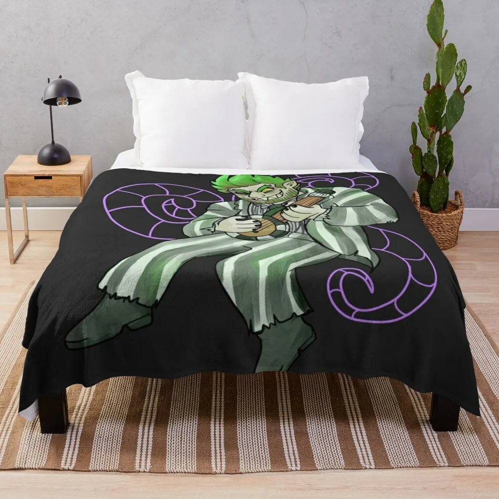 

Ukelele Beetlejuice, ворсистое одеяло, одеяло для кемпинга