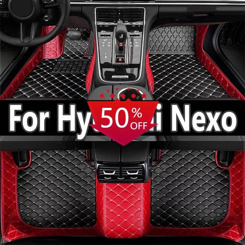 

Автомобильные коврики для Hyundai Nexo Hyeondae Negso FE 2019 2020 2021 2022, 5-местный коврик, водонепроницаемые автомобильные аксессуары