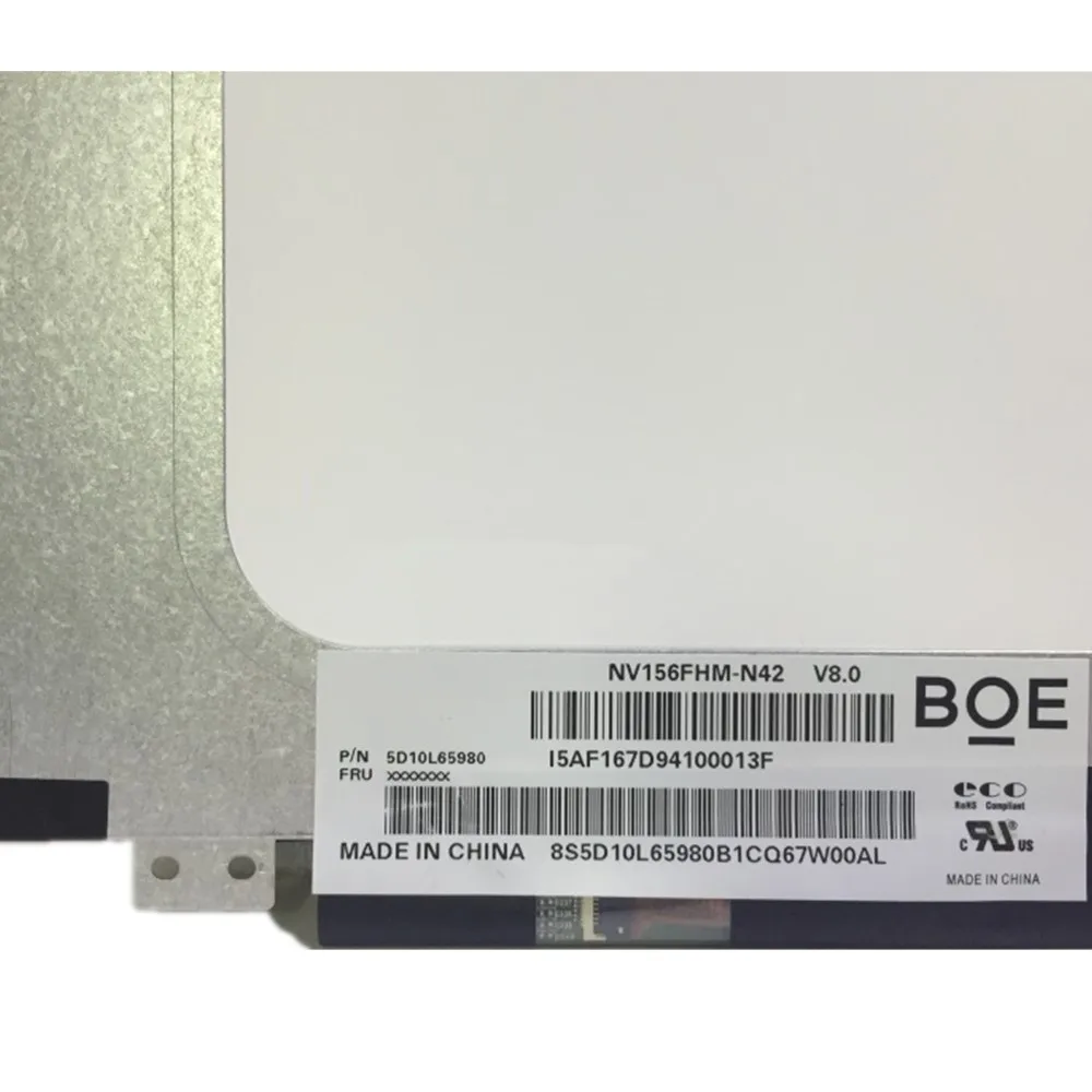 Ips Laptop Tela Lcd Nv156fhm-n42 V8.0 Fit N156hce-eba Lp156wf6 sp B156han06.1 Fhd 1920x1080 Painel Display Led 30 Pinos Edp 15.6 - Imagem 2