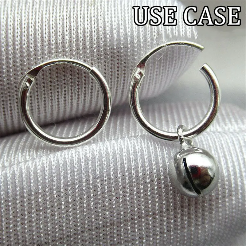 

Круглые Серьги-Крючки из серебра 925 пробы, 2 шт./комплект