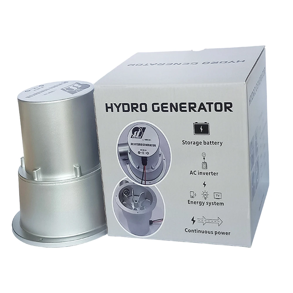 Micro Générateur Hydroélectrique 500W Haute Puissance - Surveillance Extérieure AC220V