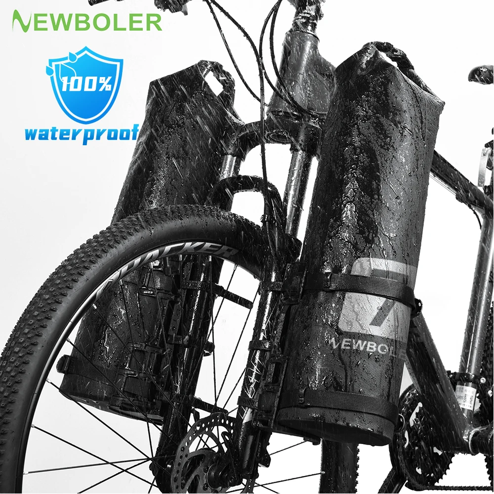 NEWBOLER borsa per forcella per bici impermeabile portatile 3L 7L borsa per  bici portatile borsa per Scooter elettrico borsa anteriore per bicicletta  borsa per forcella per bicicletta _ - AliExpress Mobile