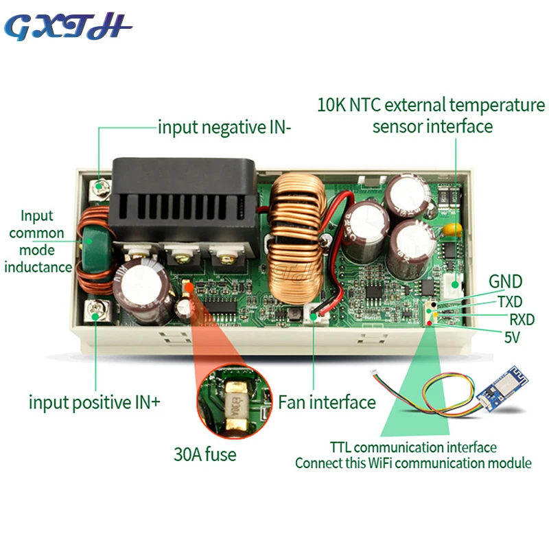 Dcy3ページ CNC Adjustable DC Power Supply Constant Voltage And Constant