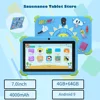New 7.0-inch Kids Tablet Android 4GB RAM, 64GB ROM, 1TB expansion support for Google Bluetooth children's software, Android 9 1