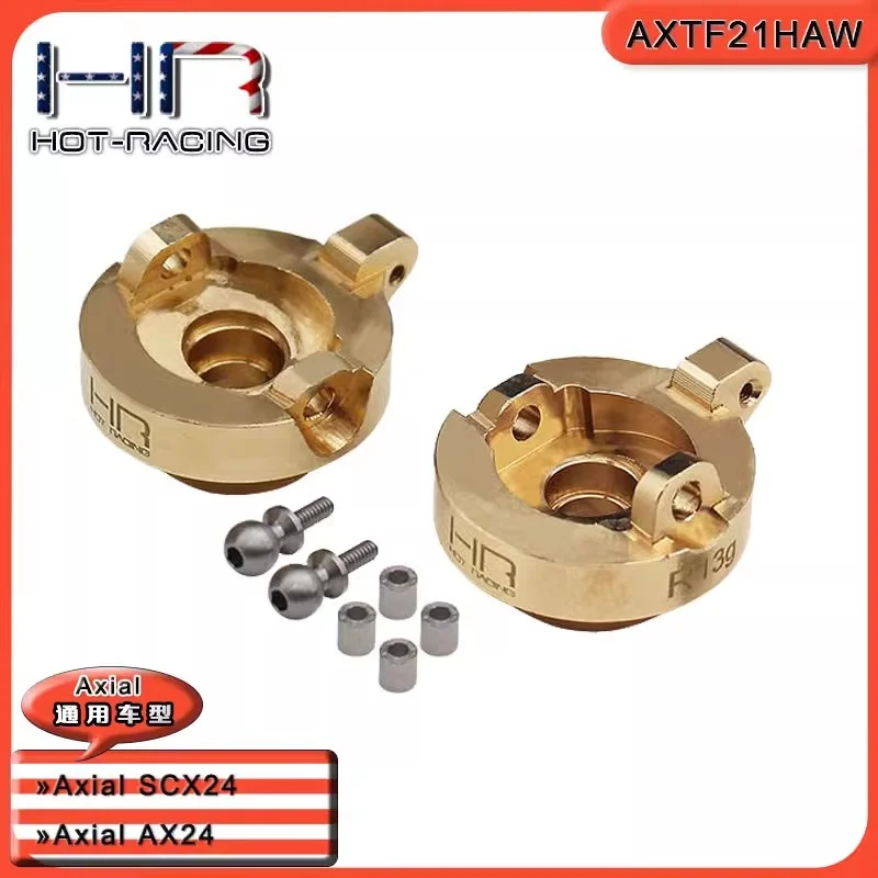 

HR Axial AX24 SCX24 пара медных противовесных передних чашек, одиночных 13 г
