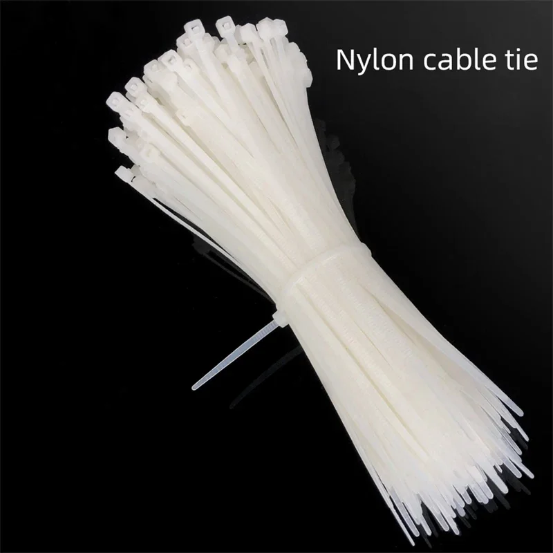 Nylon Cable Ties Cable Ties Cable Tie Nylon Zip Ties Plastic 3x200 4x300 50PCS