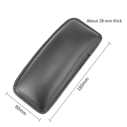 Universal Car Knee Support Cushion - Comfort Pad for Leg, Elbow, and Arm (B Black)