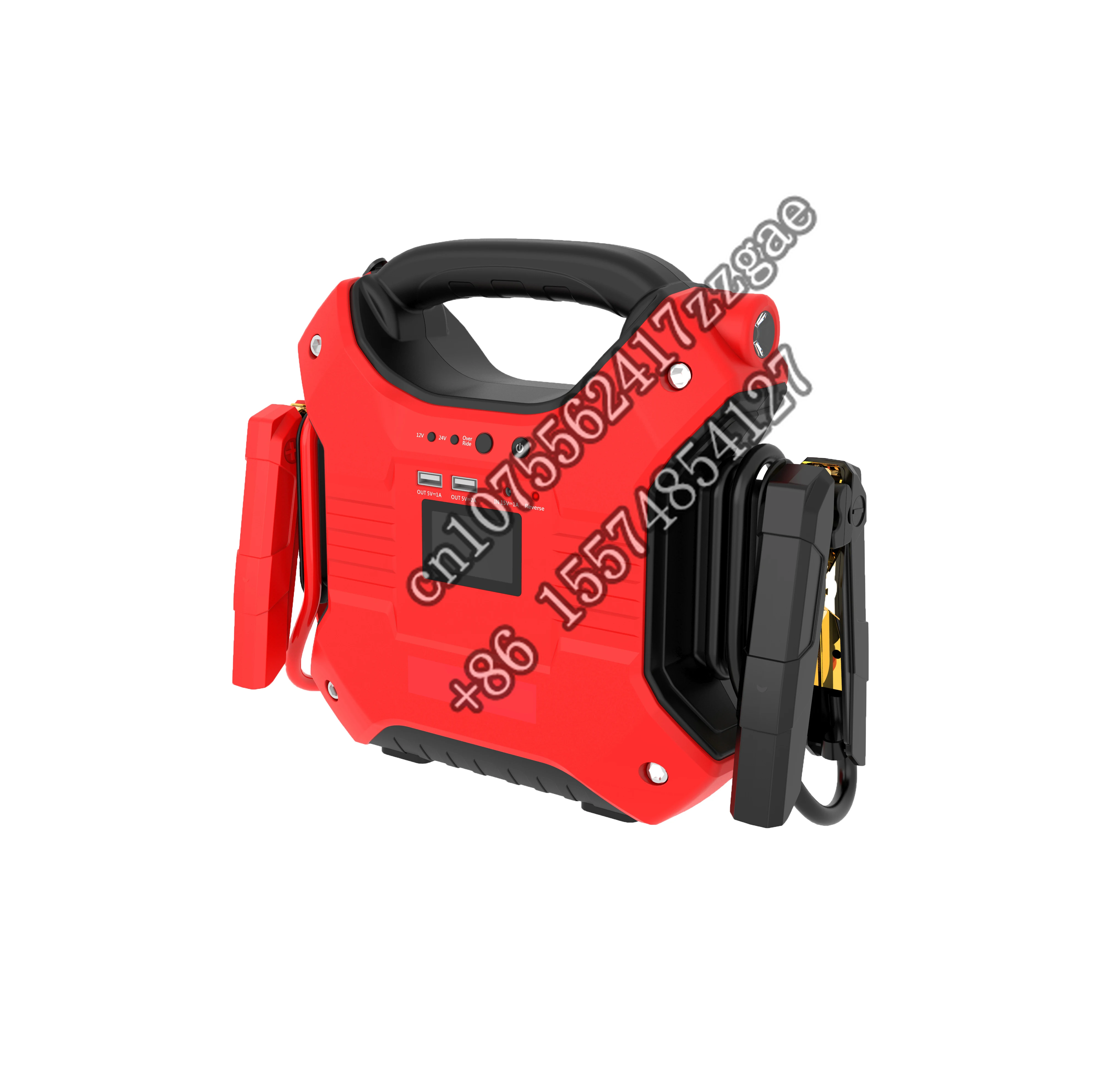 Newest Design Multi-function LiFePO4 Battery 12V/24V Vehicles High Power 35000mAh Car Jump Starter
